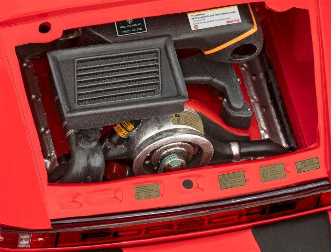 Geschenkset Porsche 911 Turbo 50th Anniversary in 1:24