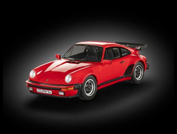 Geschenkset Porsche 911 Turbo 50th Anniversary in 1:24