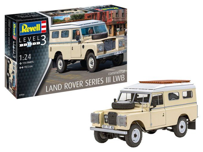 Land Rover Series III LWB commercial in 1/24