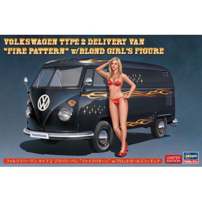 VW Type 2 Van + figure 1/24