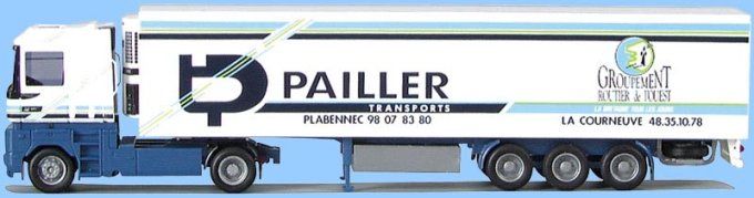Semi-remorque frigorifique Renault Magnum / Paillier