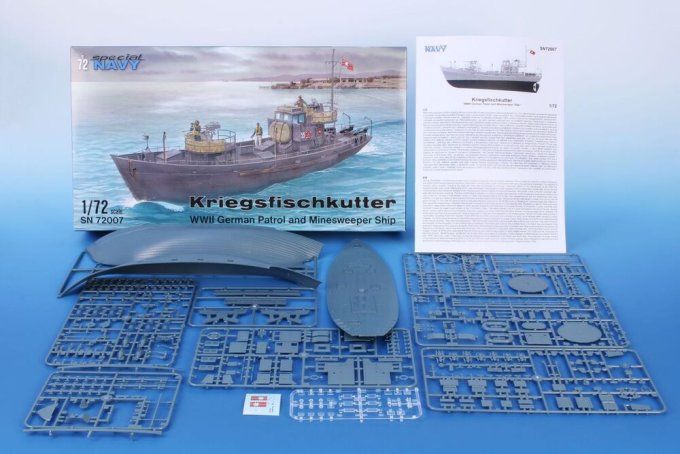 Kriegsfischkutter ‘WWII German Patrol and Minesweeper Ship’ in 1:72