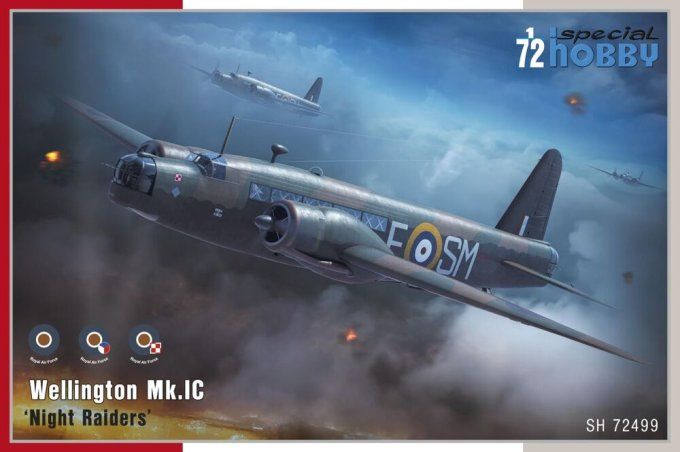 Vickers Wellington Mk.IC ‘Night Raiders’ in 1:72