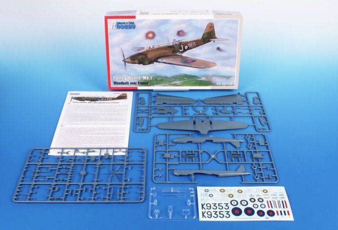 Fairey Battle Mk.I « Bain de sang sur la France » en 1:72
