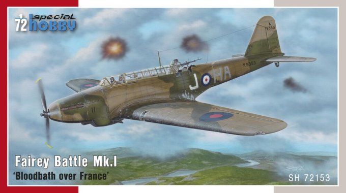 Fairey Battle Mk.I « Bain de sang sur la France » en 1:72