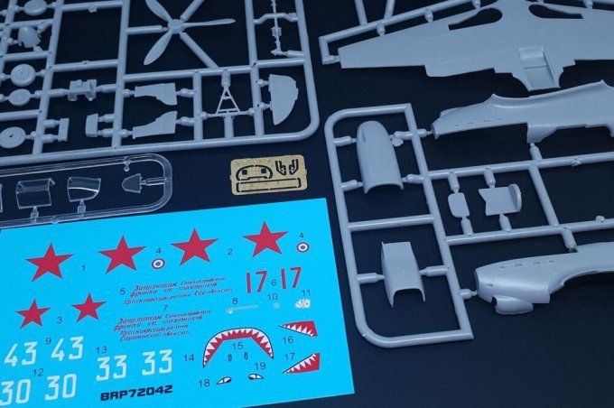 Yak 1b GC-3 Normandie in 1:72