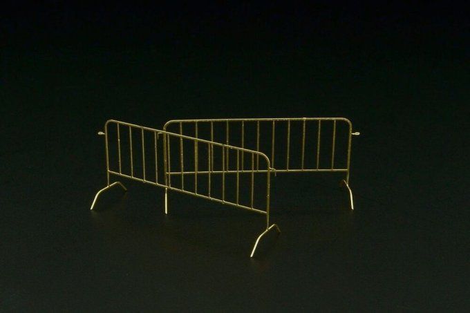 Barrières mobiles (6 pièces) en 1:87
