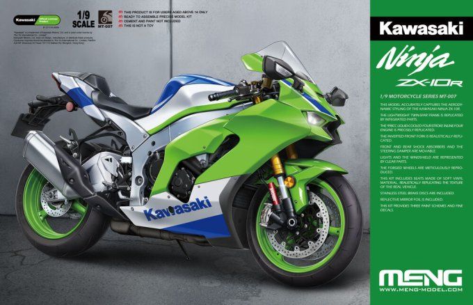 Kawasaki Ninja ZX-10R in 1:9