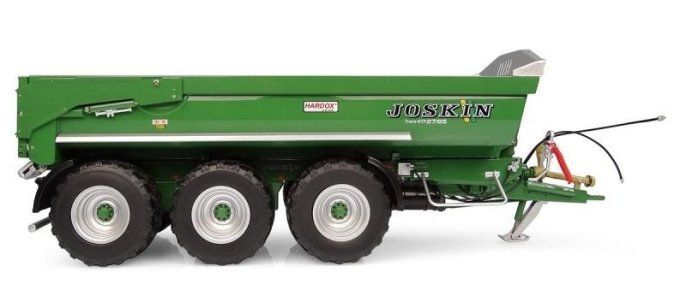 Remorque JOSKIN trans-KTP 27/65 3 Essieux Verte - Edition Limitée à 1000ex.