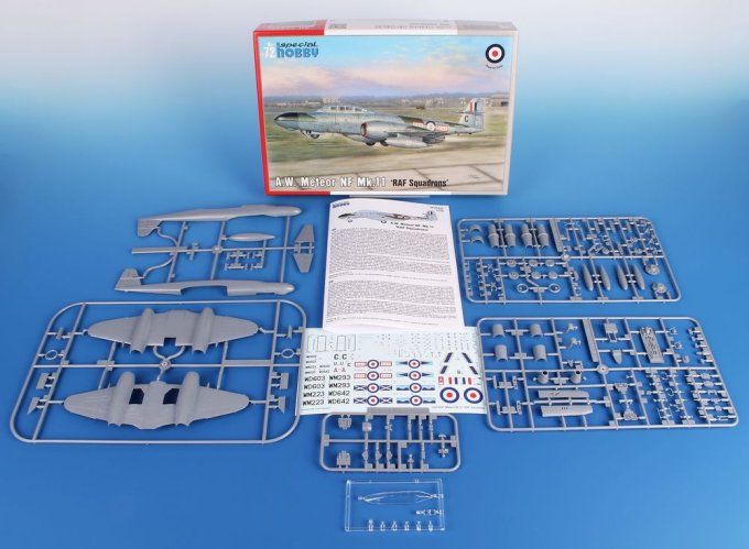 A.W. Meteor NF Mk.11 RAF Squardrons en 1:72
