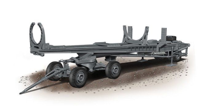Meillerwagen V2 Transporter en 1:72
