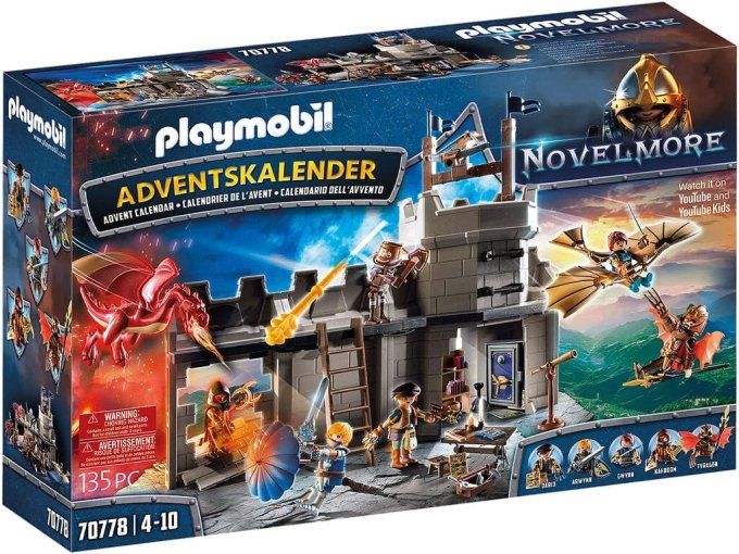 Calendrier Avent Chevalier Novelmore Atelier Dario- Novelmore- La Magie de Noël- Noël 24 Surprises