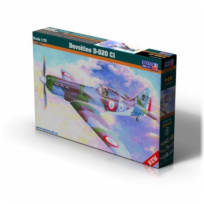 Devoitine D-520 Cl in 1:72