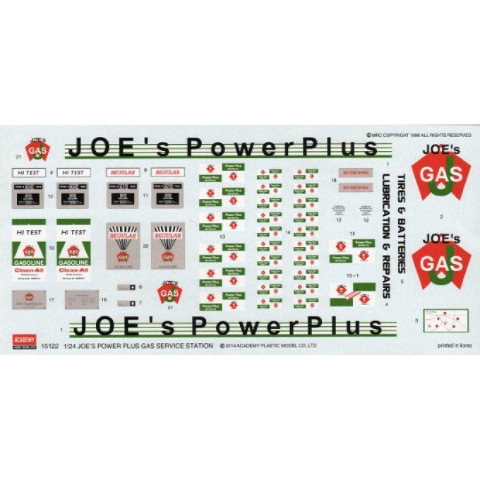 station service JOE’s Power Plus 1:24
