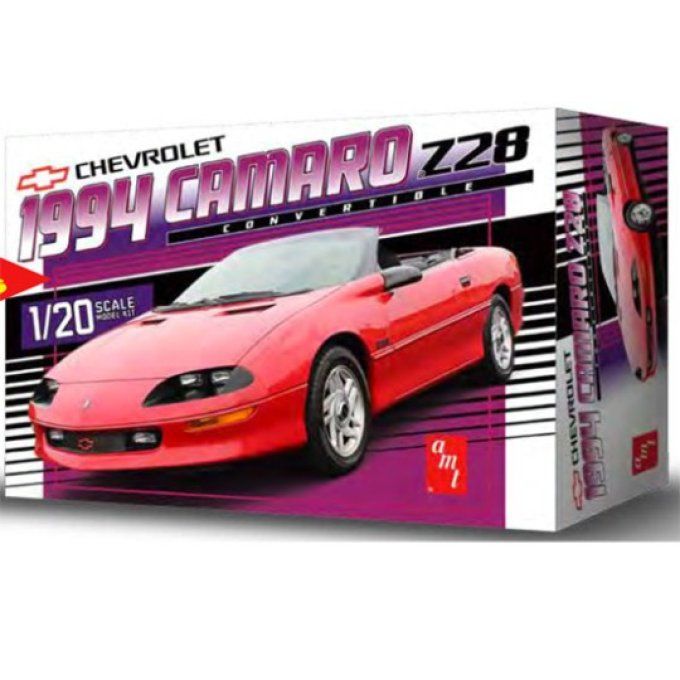 1994 Chevrolet Camaro Z28 Convertible 1/20 SCALE Model Kit.