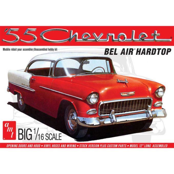 1955 Chevy Bel Air Hardtop 1:16