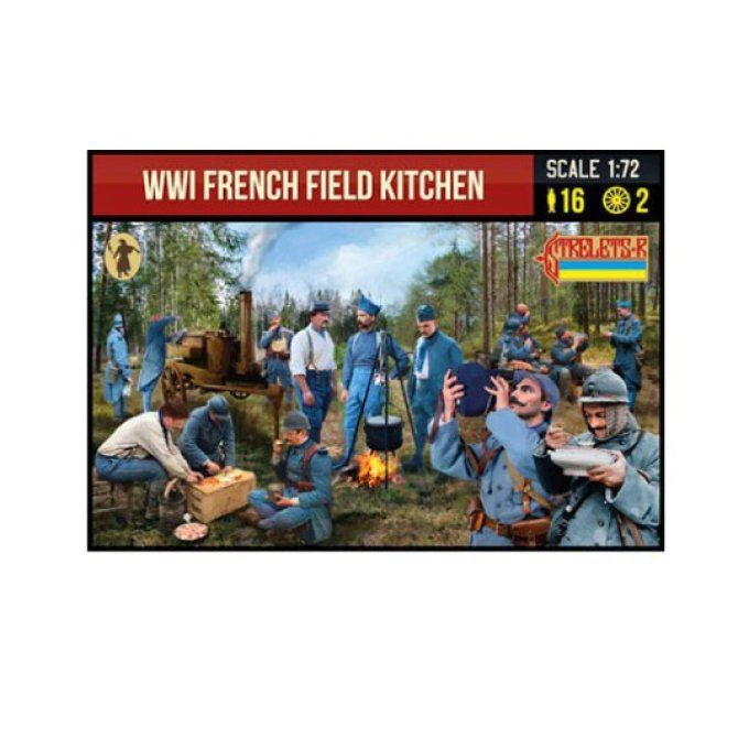 Cuisine de campagne, camp Francais première guerre mondiale 1/72