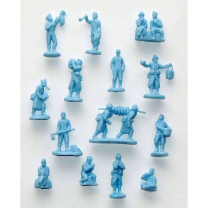 Cuisine de campagne, camp Francais première guerre mondiale 1/72