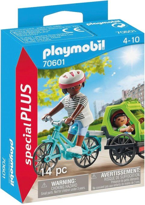 CYCLISTES MAMAN ET ENFANT