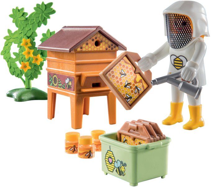 APICULTEUR ET ENFANT