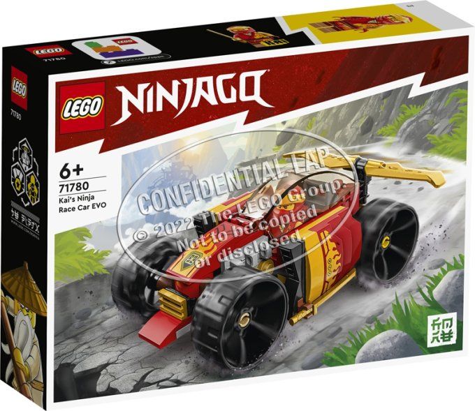 LA VOITURE DE COURSE NINJA DE KAI – ÉVOLUTION NINJAGO