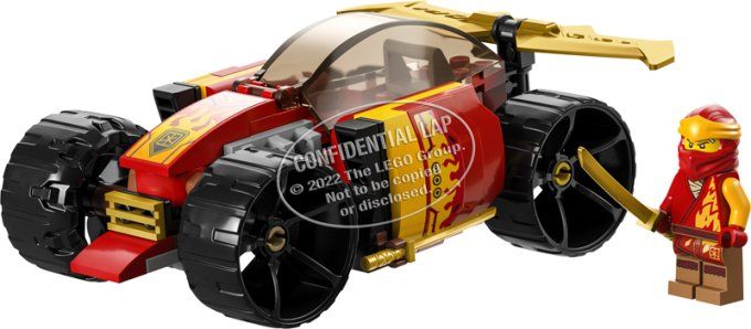 LA VOITURE DE COURSE NINJA DE KAI – ÉVOLUTION NINJAGO