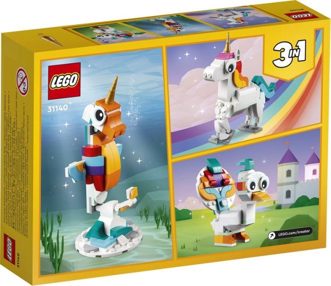 LA LICORNE MAGIQUE CREATOR