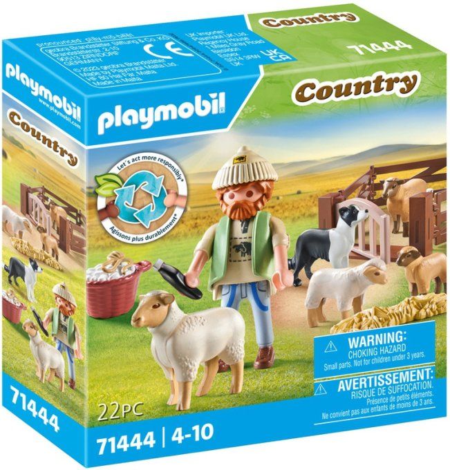 BERGER AVEC MOUTONS
