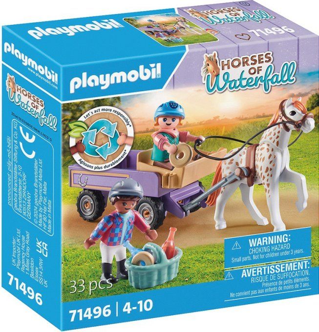 ENFANTS + CALECHE ET PONEY