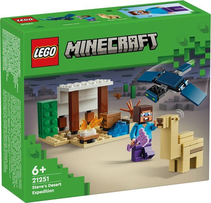 EXPEDITION STEVE DESERT MINECRAFT