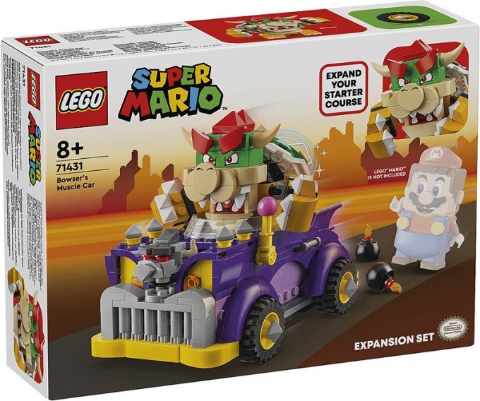 LEGO SUPER MARIO 71431 - ENSEMBLE D'EXTENSION BOLIDE DE BOWSER