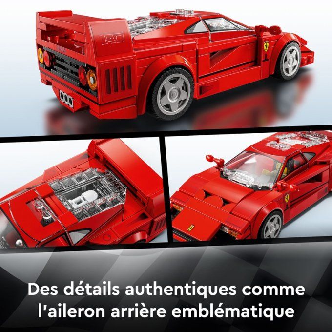 SUPERCAR FERRARI F40 SPEED CHAMPIONS