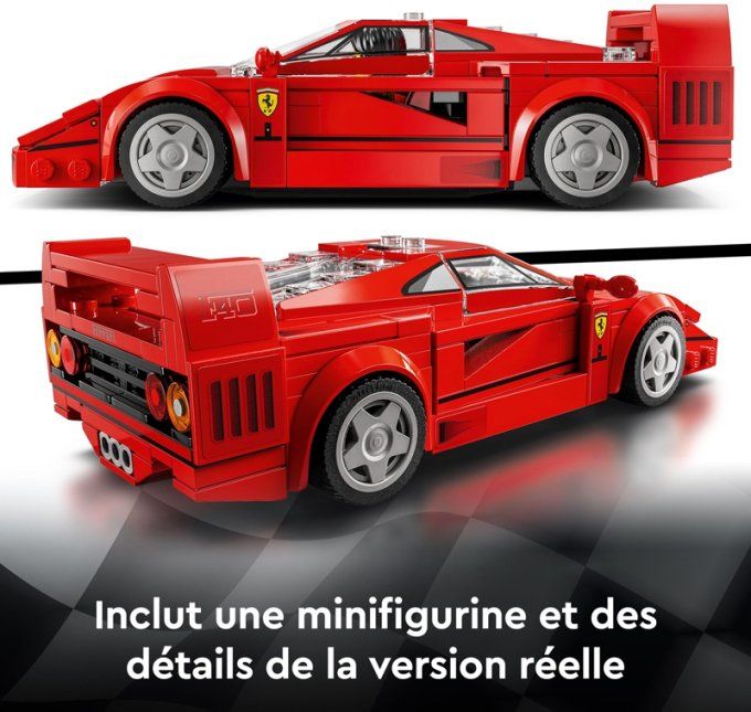 SUPERCAR FERRARI F40 SPEED CHAMPIONS