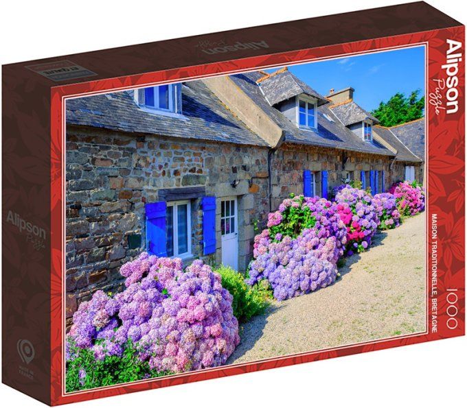 PUZZLE 1000 PIECES MAISON TRADI BRETAGNE
