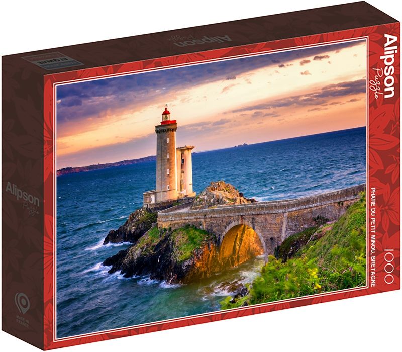 PUZZLE 1000 PIECES PHARE MINOU BRETAGNE