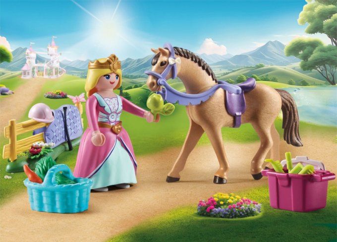 PRINCESSE CAVALIERE + CHEVAL