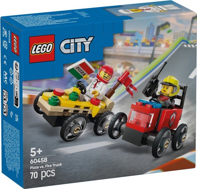 CAMION PIZZA VS POMPIERS CITY