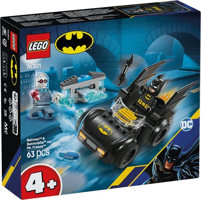 BATMOBILE VS MR FREEZE BATMAN