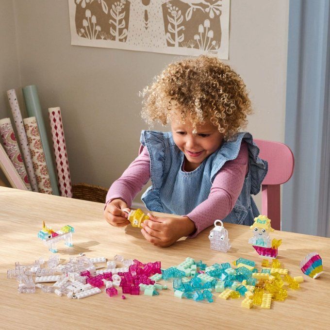 340 BRIQUES TRANSPARENTES - LEGO CLASSIC