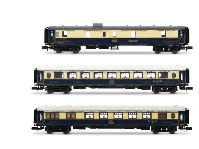 Coffret de 3 voitures "Etoile du Nord" 1/2 - Arnold HN4488 - N 1/160 - CIWL - EP II - 2R