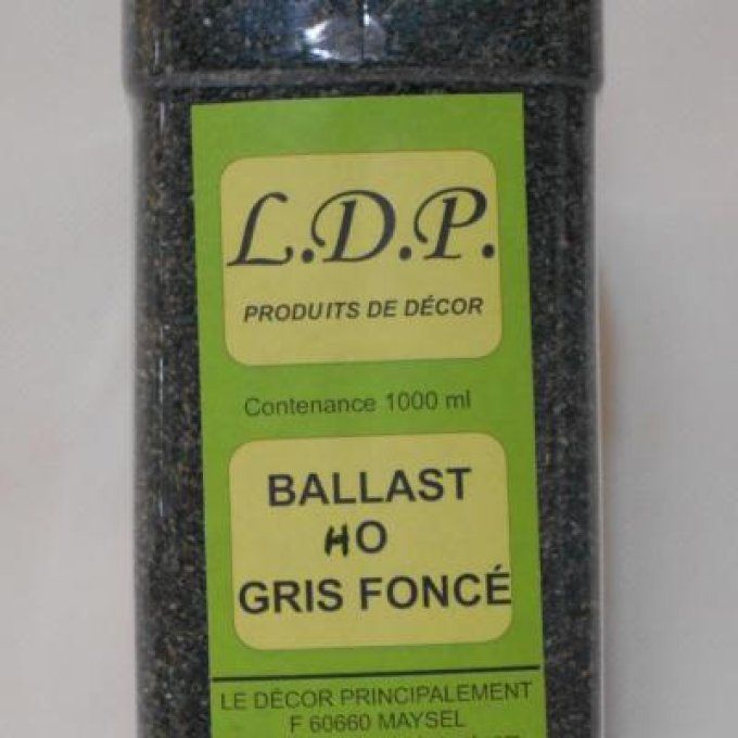 Ballast HO Gris Foncé