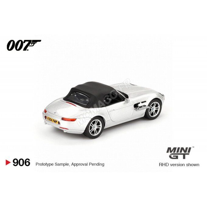 BMW Z8 "JAMES BOND 007 - LE MONDE NE SUFFIT PAS (1999)" (BLISTER EDITION FRANCAISE)