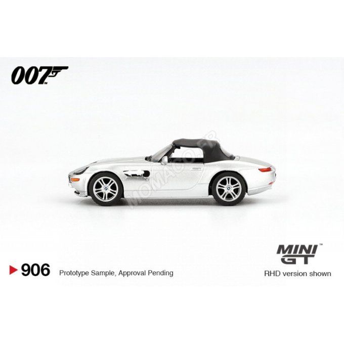 BMW Z8 "JAMES BOND 007 - LE MONDE NE SUFFIT PAS (1999)" (BLISTER EDITION FRANCAISE)