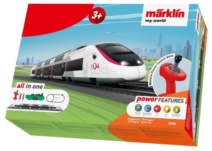 Märklin my world - Starter Set « TGV Duplex »