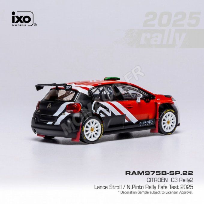 CITROËN C3 RALLY2 STROLL/PINTO WRC RALLYE FAFE TEST 2025