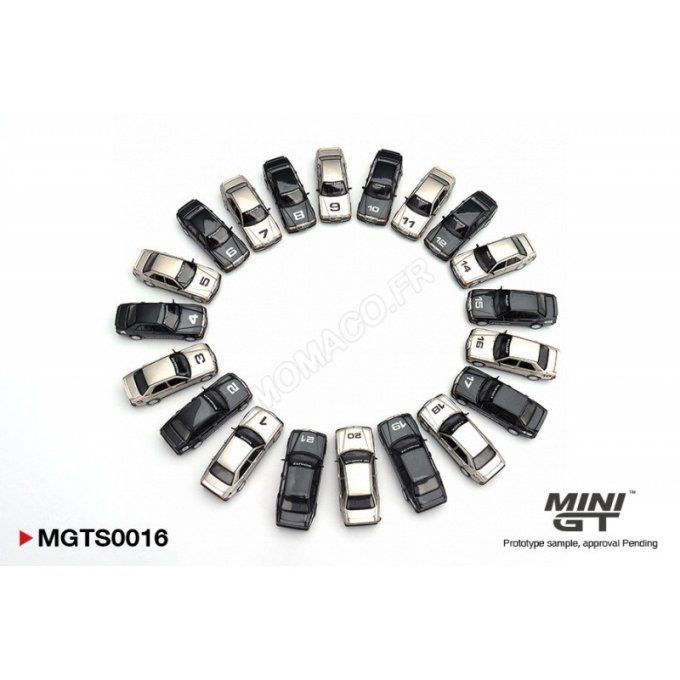 COFFRET DE 20 VEHICULES : MERCEDES-BENZ 190E EVO1 "NÜRBURGRING - RACE OF CHAMPIONS" 1984