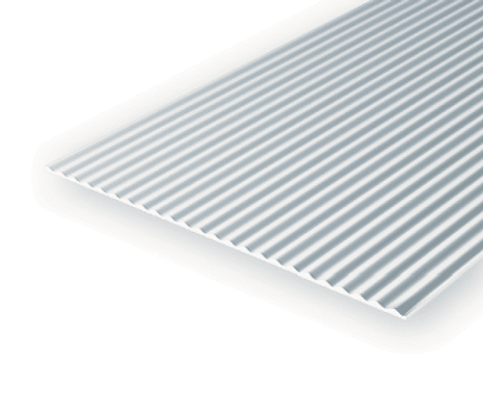 EG Tole ondulée 3 mm