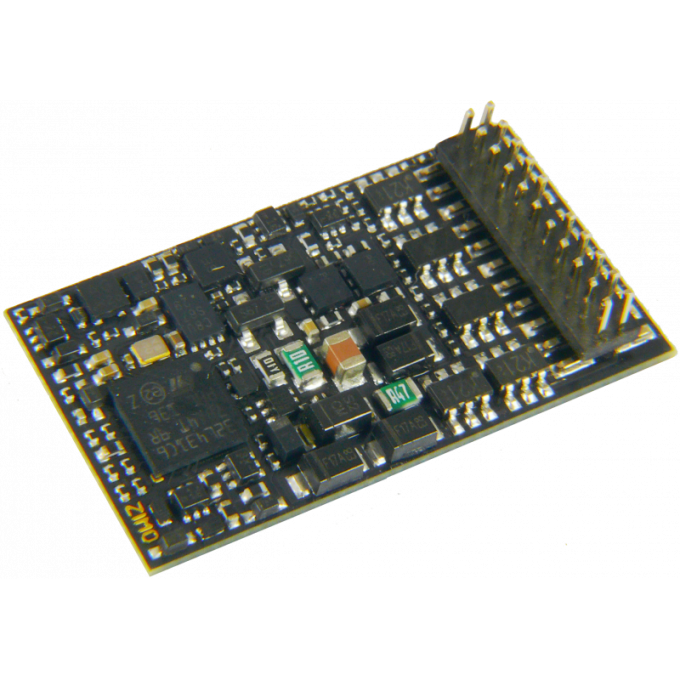 Décodeur de traction non-sonore 10 fonctions avec interface 21MTC