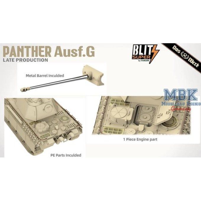 Panther Ausf. G Late Prod. - SUPER BLITZ