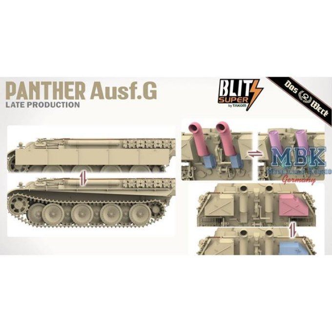 Panther Ausf. G Late Prod. - SUPER BLITZ